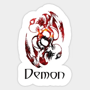 demon Sticker